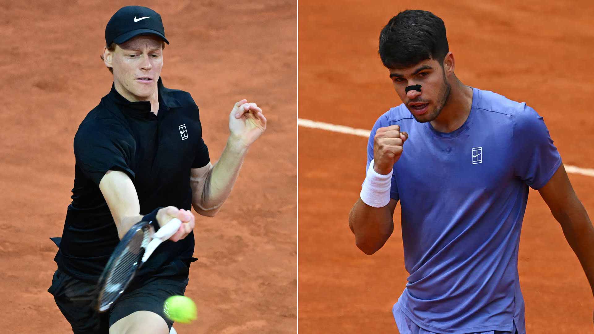 Jannik Sinner and Carlos Alcaraz are the Top 2 seeds at Roland Garros, respectively.