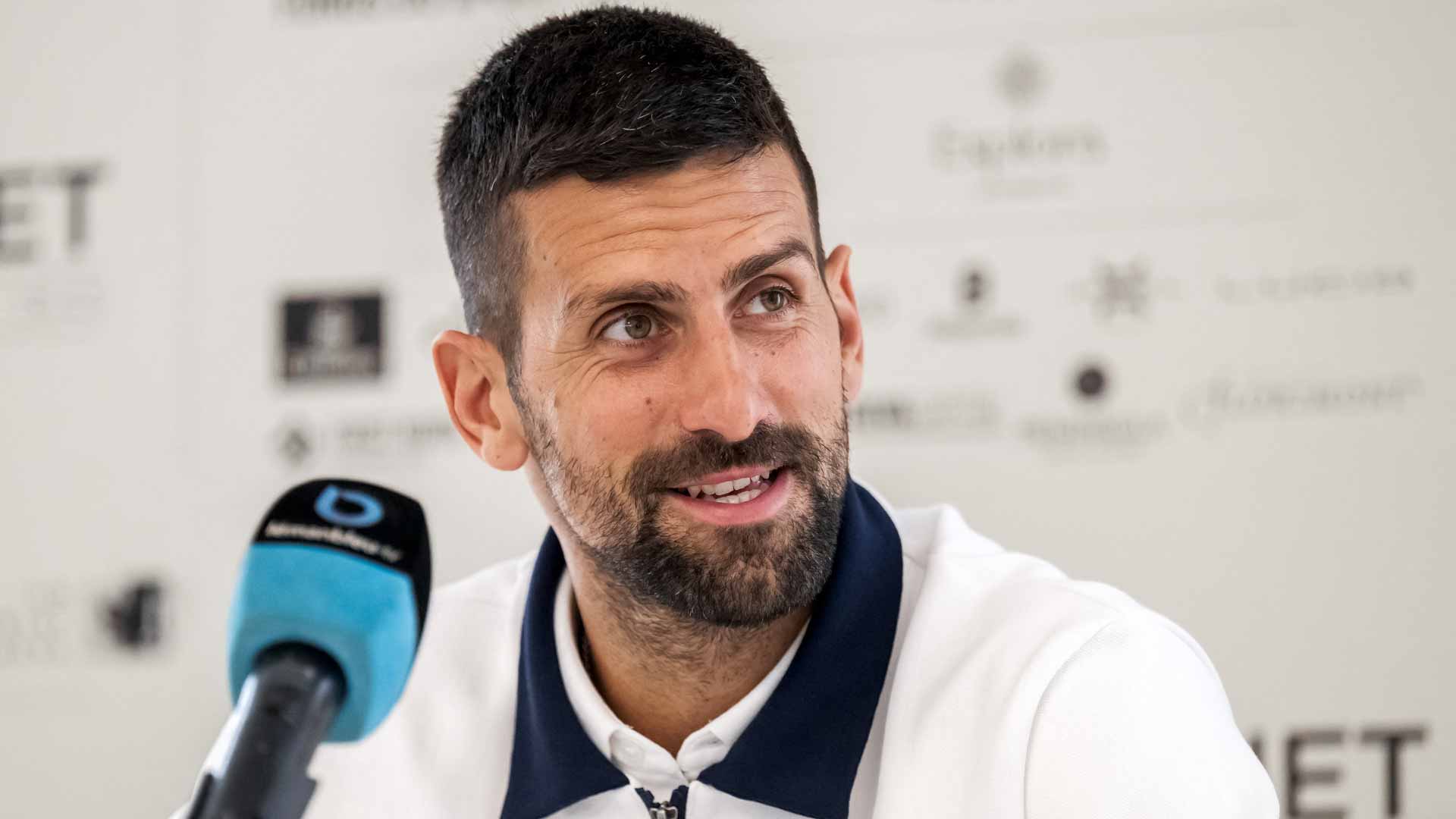 Novak Djokovic is the second seed in Geneva