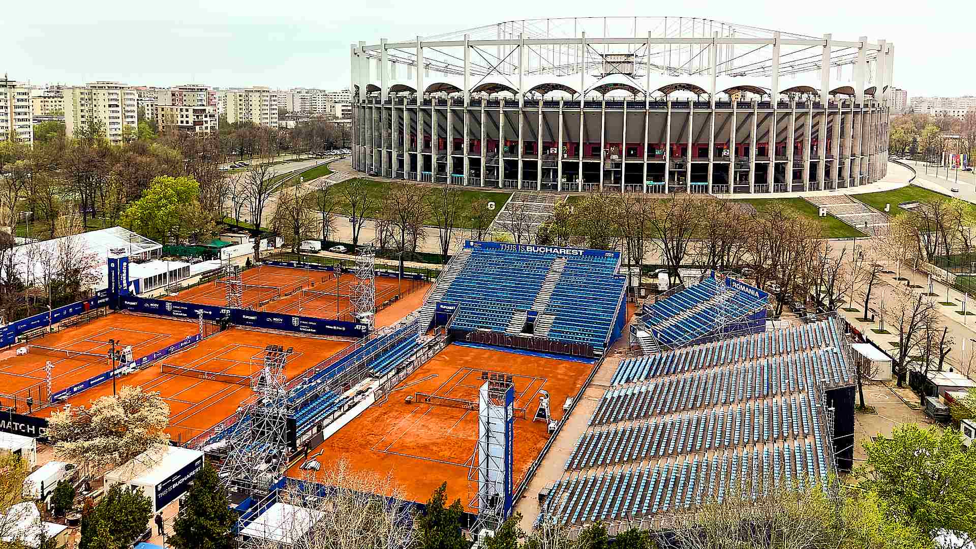 The Tiriac Open presented by UniCredit Bank will be held from 31 March-6 April.