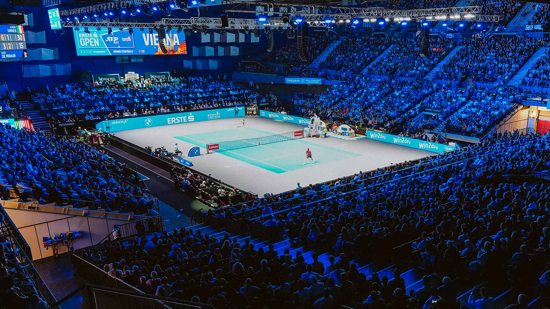The 2026 Erste Bank Open runs from 26 October to 1 November.