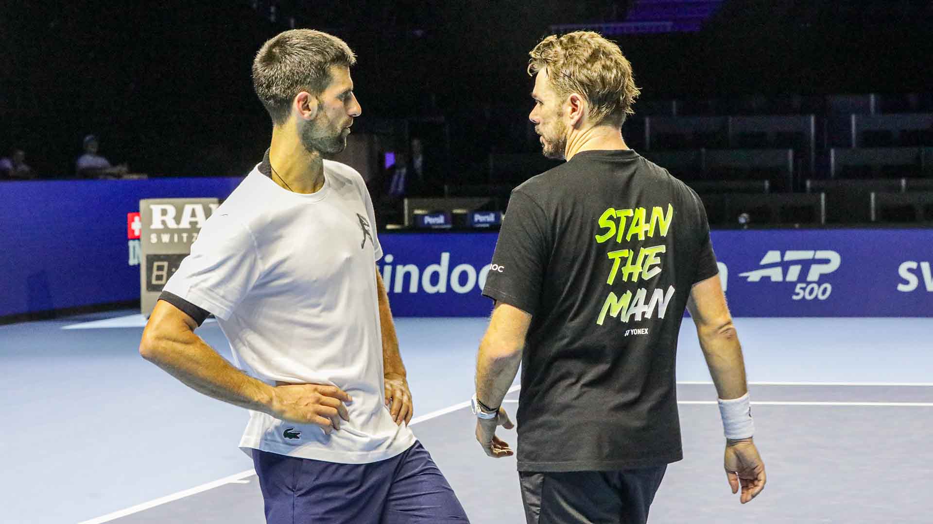 Novak Djokovic, Stan Wawrinka